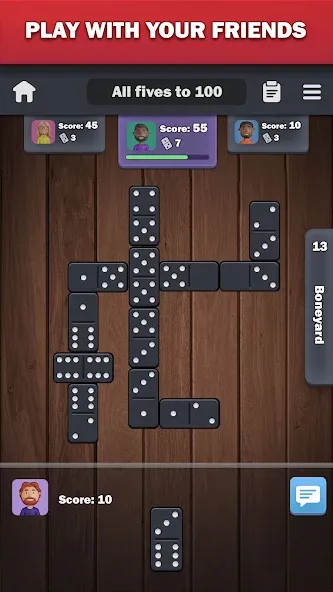 Dominoes online - play Domino! [МОД: Много денег, Монет и Все открыто] Screenshot 2