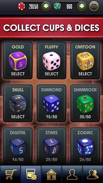 Farkle online 10000 Dice Game [МОД: Все открыто, Дополнительные деньги и Меню MOD] Screenshot 2