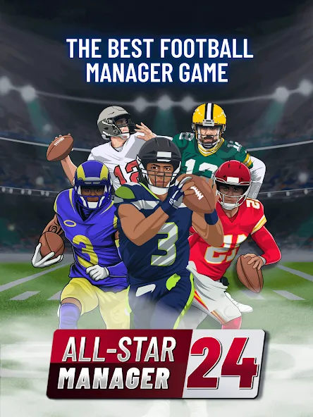 Fantasy Football Bowl Manager (Американ) [МОД: Много монет, Открытые уровни и Мега MOD] Screenshot 5