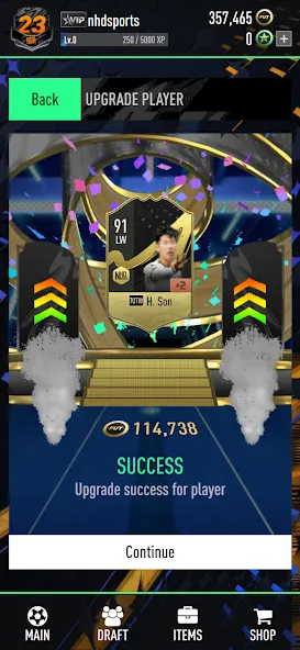 NHDFUT 23 Draft & Packs [МОД: Деньги, Монеты и Меню MOD] Screenshot 3