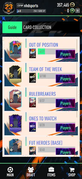 NHDFUT 23 Draft & Packs [МОД: Деньги, Монеты и Меню MOD] Screenshot 4