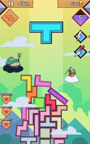 99 Bricks Wizard Academy (Волшебная Академия) [МОД: Много монет, Открытые уровни и Мега MOD] Screenshot 3