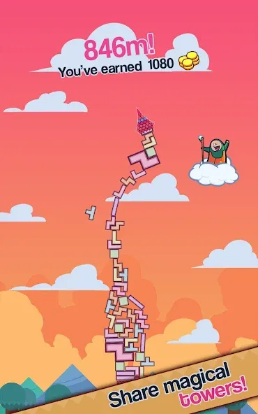 99 Bricks Wizard Academy (Волшебная Академия) [МОД: Много монет, Открытые уровни и Мега MOD] Screenshot 4