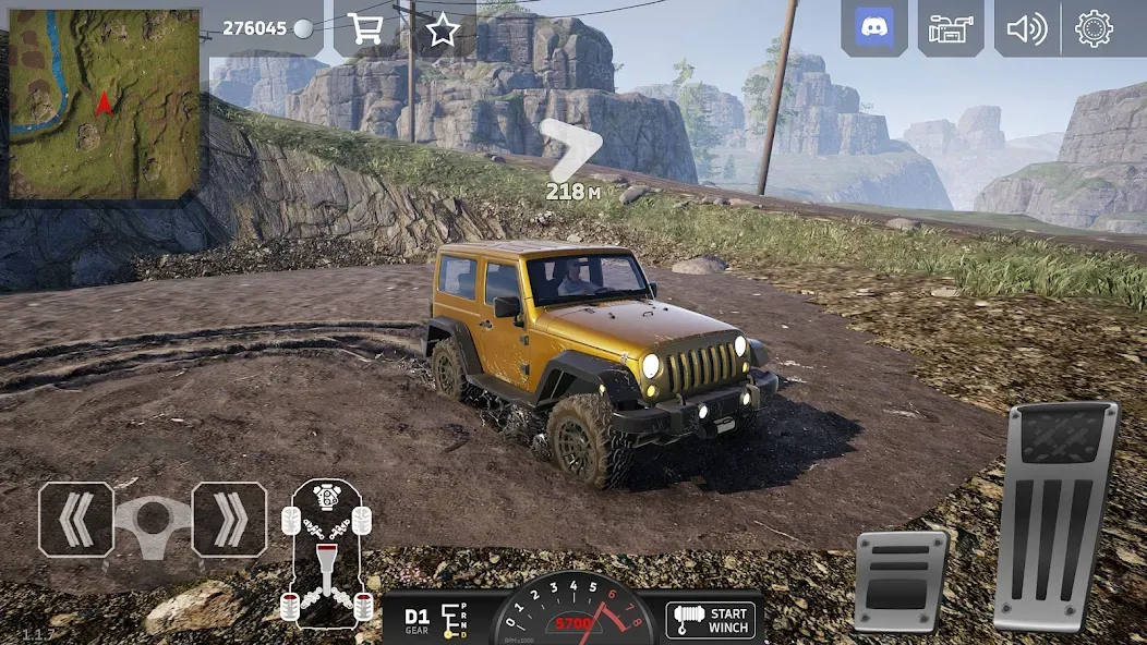 Off Road 4x4 Driving Simulator (Офф Роад) [МОД: Меню, Бесконечные монеты и Открытые уровни] Screenshot 4