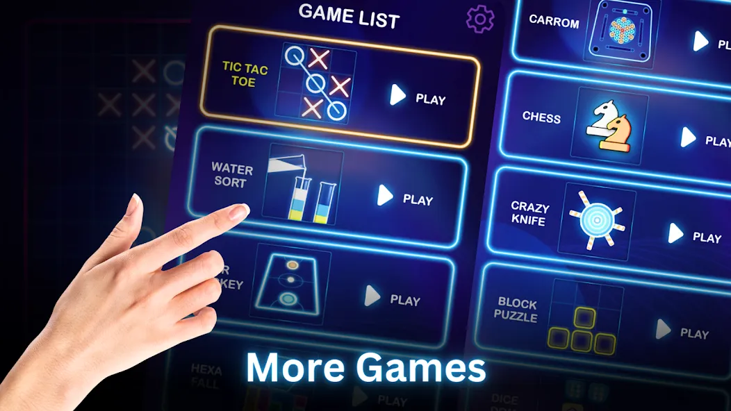 Tic Tac Toe 2 Player: XO Game (Тик Так Тоу 2 игрока) [МОД: Все открыто, Дополнительные деньги и Меню MOD] Screenshot 3