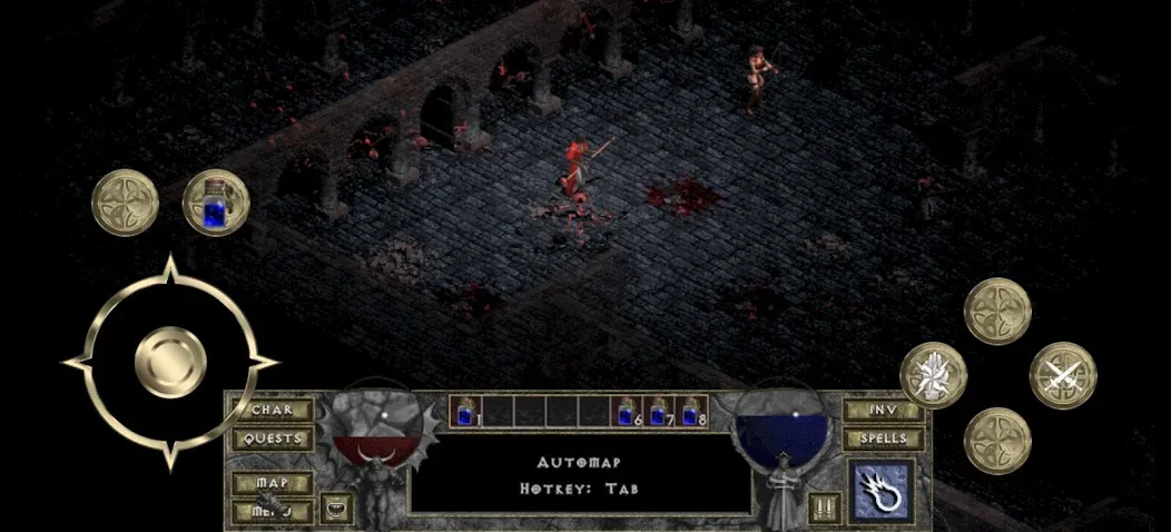 DevilutionX - Diablo 1 port (ДевилутионЭкс) [МОД: Много монет, Открытые уровни и Мега MOD] Screenshot 4