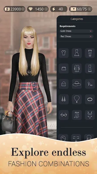 Fashion Nation: Style & Fame (Фэшн Нэйшн) [МОД: Меню, Бесконечные монеты и Открытые уровни] Screenshot 5
