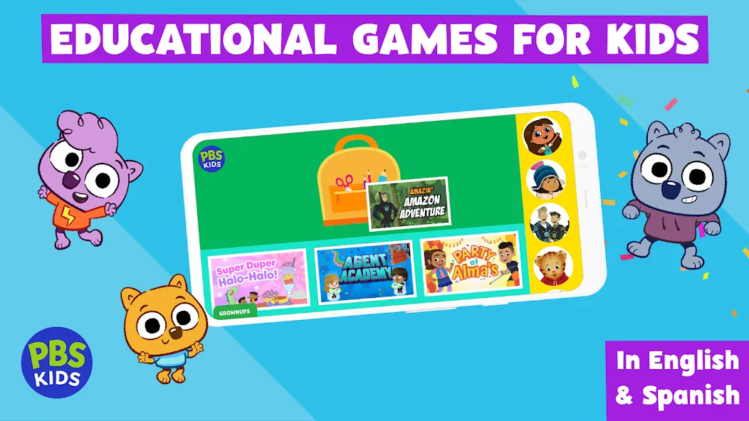 PBS KIDS Games (ПиБиЭс КИДС Игры) [МОД: Бесконечные деньги, Монеты и Мега MOD] Screenshot 1