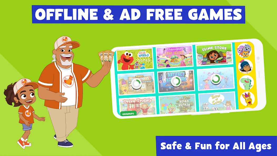 PBS KIDS Games (ПиБиЭс КИДС Игры) [МОД: Бесконечные деньги, Монеты и Мега MOD] Screenshot 2
