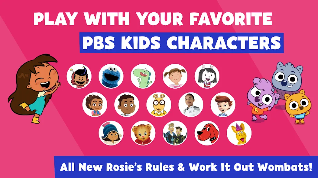PBS KIDS Games (ПиБиЭс КИДС Игры) [МОД: Бесконечные деньги, Монеты и Мега MOD] Screenshot 3