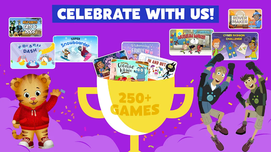 PBS KIDS Games (ПиБиЭс КИДС Игры) [МОД: Бесконечные деньги, Монеты и Мега MOD] Screenshot 4