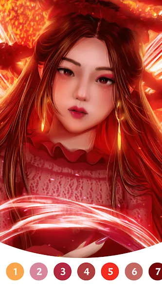BlackPink Paint by Number (БлэкПинк Раскраска по номерам) [МОД: Меню, Бесконечные монеты и Открытые уровни] Screenshot 2