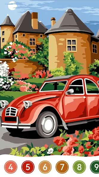 Tap Color by Number - Coloring [МОД: Много денег, Монет и Все открыто] Screenshot 4