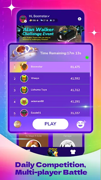 Boomstar - Piano Music Master (Бумстар) [МОД: Деньги, Монеты и Меню MOD] Screenshot 5