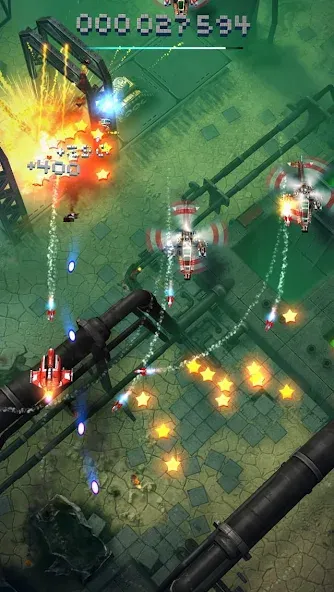 Sky Force Reloaded (Скай Форс Релоадед) [МОД: Много денег, Монет и Все открыто] Screenshot 1