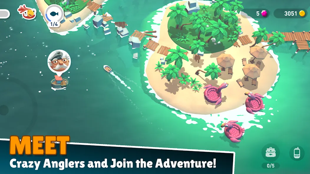 Creatures of the Deep: Fishing (Кричерс оф зе Дип) [МОД: Деньги, Монеты и Меню MOD] Screenshot 4