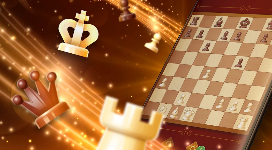 Chess Online - Clash of Kings [МОД: Бесконечные деньги, Монеты и Мега MOD] Screenshot 1