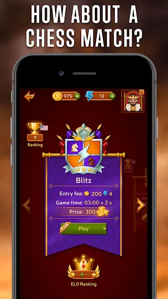 Chess Online - Clash of Kings [МОД: Бесконечные деньги, Монеты и Мега MOD] Screenshot 3