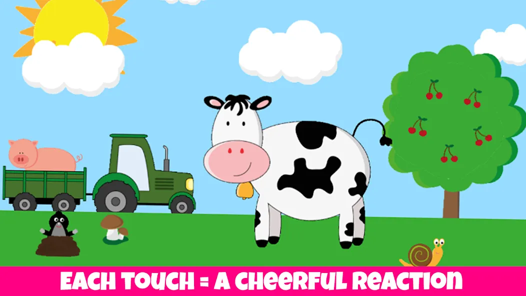 Animals, kids game from 1 year [МОД: Деньги, Монеты и Меню MOD] Screenshot 1