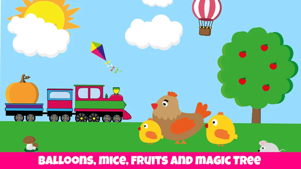 Animals, kids game from 1 year [МОД: Деньги, Монеты и Меню MOD] Screenshot 5