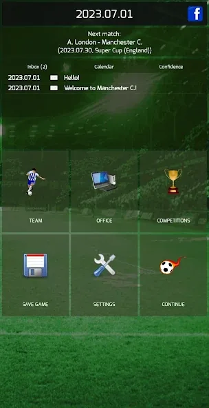 True Football 3 (Тру Футбол 3) [МОД: Все открыто, Дополнительные деньги и Меню MOD] Screenshot 2