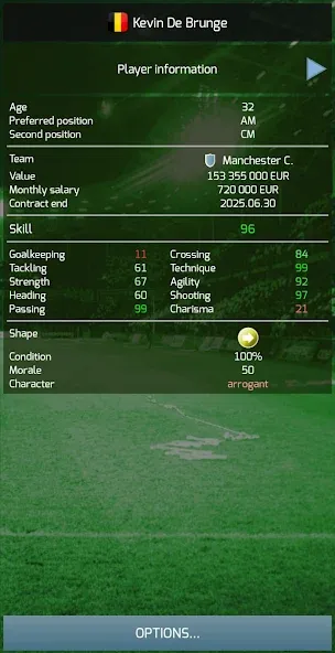 True Football 3 (Тру Футбол 3) [МОД: Все открыто, Дополнительные деньги и Меню MOD] Screenshot 4