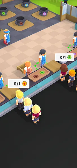 Flower factory tycoon (Флауэр фактори тайкун) [МОД: Меню, Бесконечные монеты и Открытые уровни] Screenshot 4