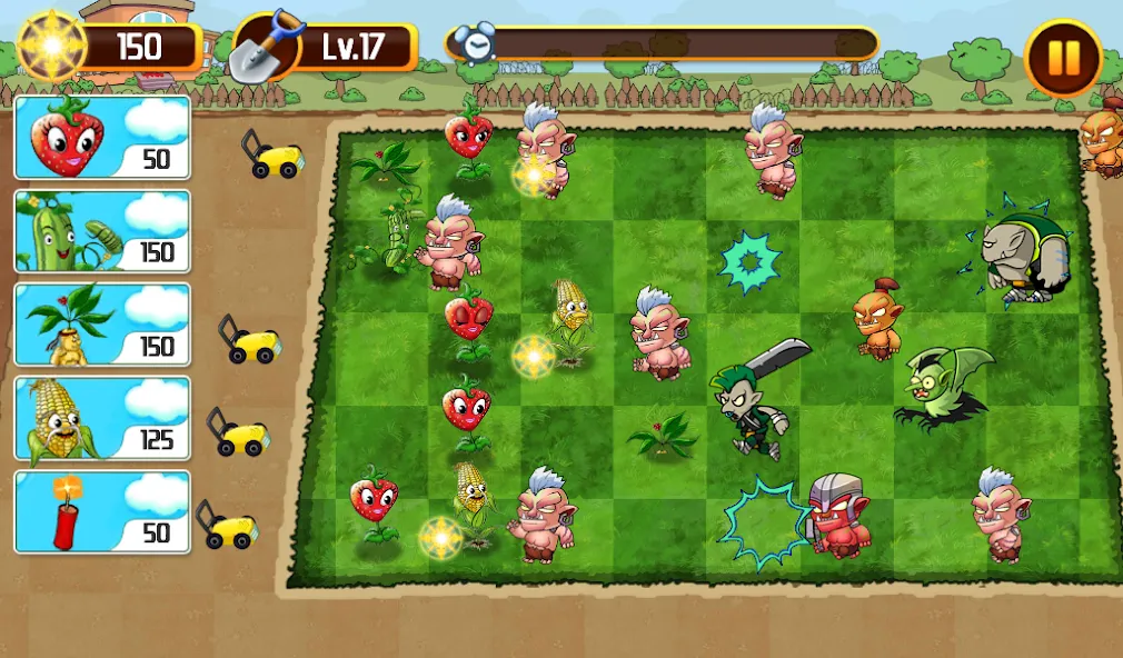 Plants vs Goblins 4 (Планты против Гоблинов 4) [МОД: Все открыто, Дополнительные деньги и Меню MOD] Screenshot 2