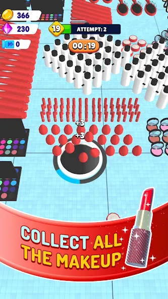 Hole and Fill: Collect Master! (Хол и Филл) [МОД: Много монет, Открытые уровни и Мега MOD] Screenshot 1