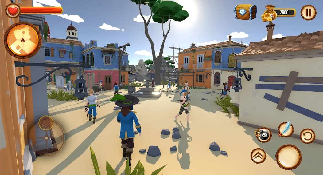 Pirate Polygon Caribbean Sea (Пиратская Полигон Карибское море) [МОД: Много денег, Монет и Все открыто] Screenshot 5