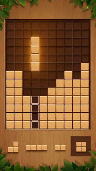 QBlock: Wood Block Puzzle Game (Вуд Блок Пазл) [МОД: Много монет, Открытые уровни и Мега MOD] Screenshot 2