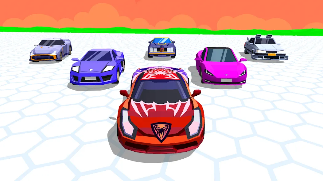 Cars Arena: Fast Race 3D (Карс Арена) [МОД: Много монет, Открытые уровни и Мега MOD] Screenshot 2