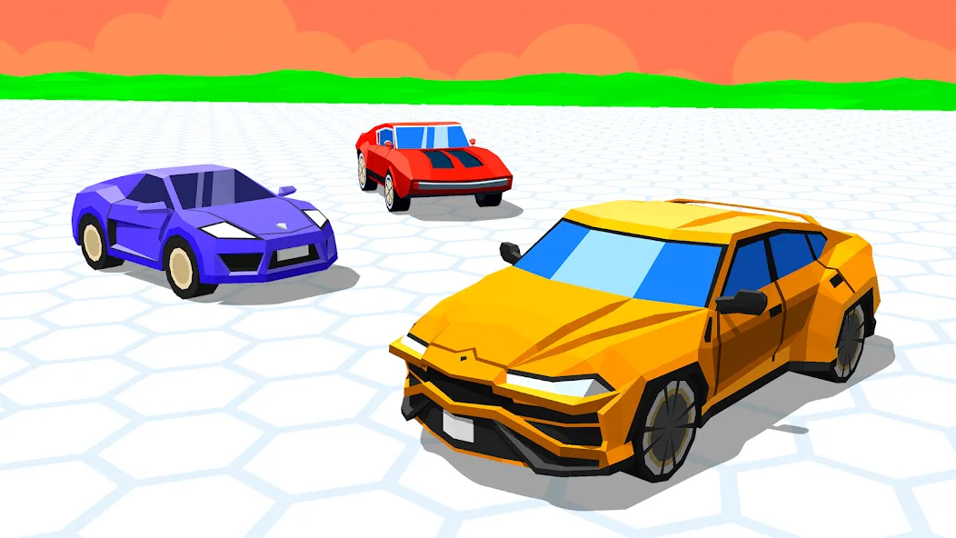 Cars Arena: Fast Race 3D (Карс Арена) [МОД: Много монет, Открытые уровни и Мега MOD] Screenshot 3