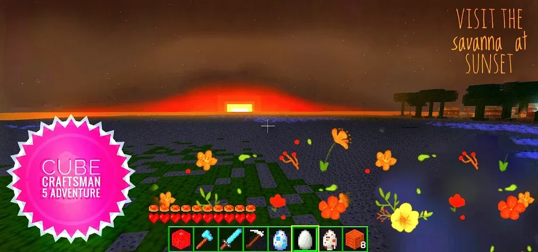 Cube Craftsman 5 Adventure (КубКрафт Приключение) [МОД: Бесконечные деньги, Монеты и Мега MOD] Screenshot 2