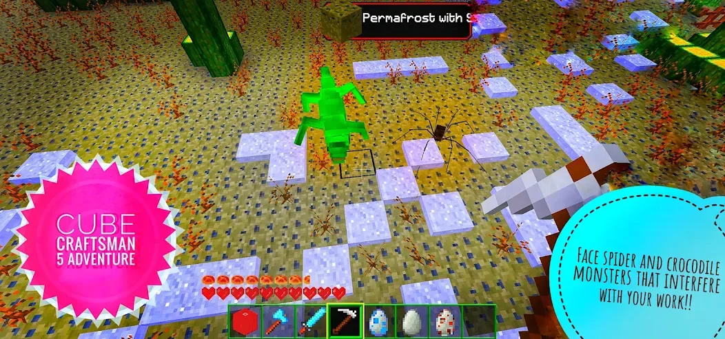 Cube Craftsman 5 Adventure (КубКрафт Приключение) [МОД: Бесконечные деньги, Монеты и Мега MOD] Screenshot 4