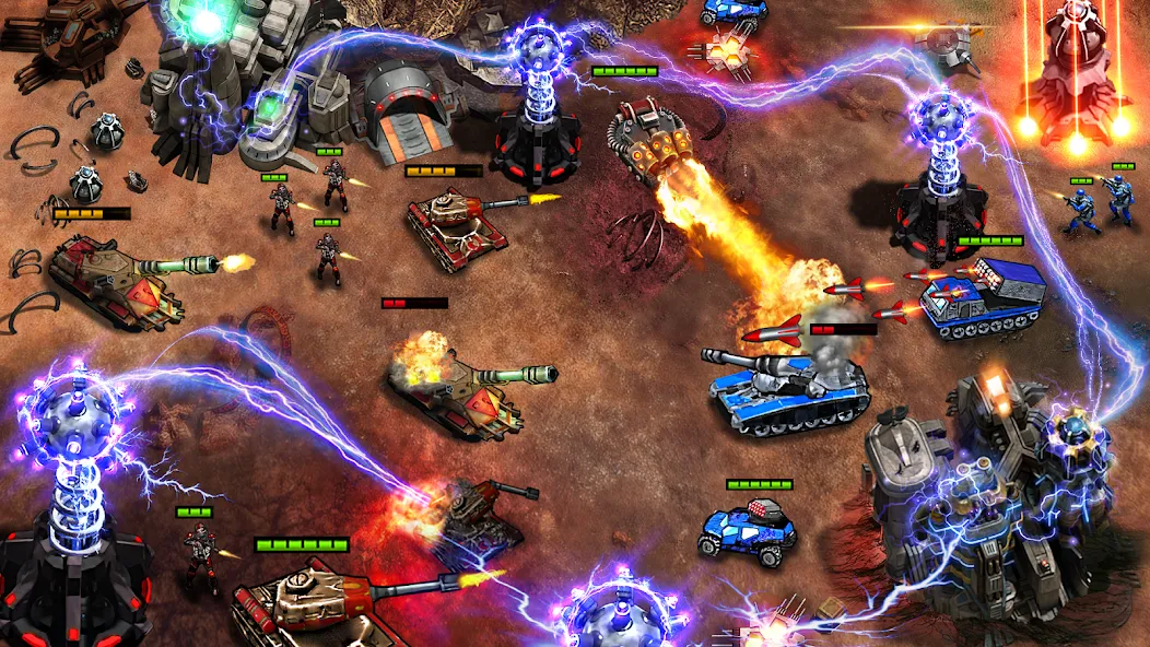 Command Generals RTS [МОД: Много денег, Монет и Все открыто] Screenshot 3