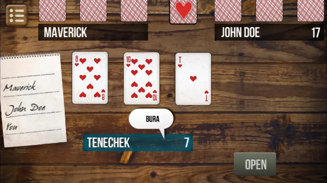 Burkozel (Bura) the card game [МОД: Деньги, Монеты и Меню MOD] Screenshot 3