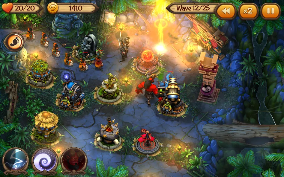 Evil Defenders (Ивил Дефендерс) [МОД: Меню, Бесконечные монеты и Открытые уровни] Screenshot 5