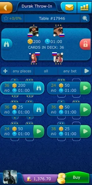 Durak LiveGames online [МОД: Много монет, Открытые уровни и Мега MOD] Screenshot 3