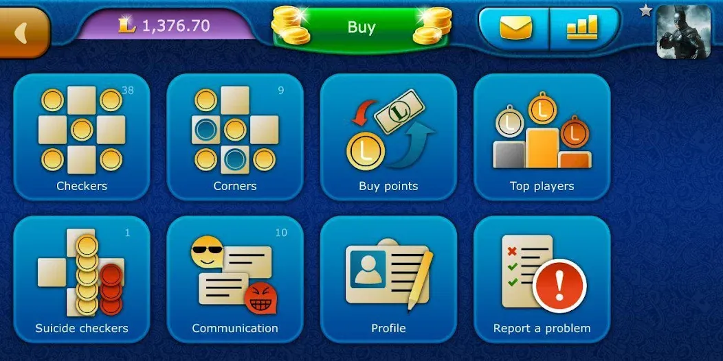 Checkers LiveGames online [МОД: Много денег, Монет и Все открыто] Screenshot 5