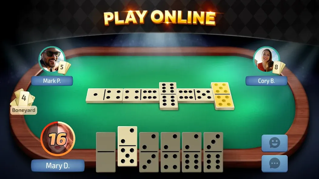 Domino - Dominos online game [МОД: Меню, Бесконечные монеты и Открытые уровни] Screenshot 2