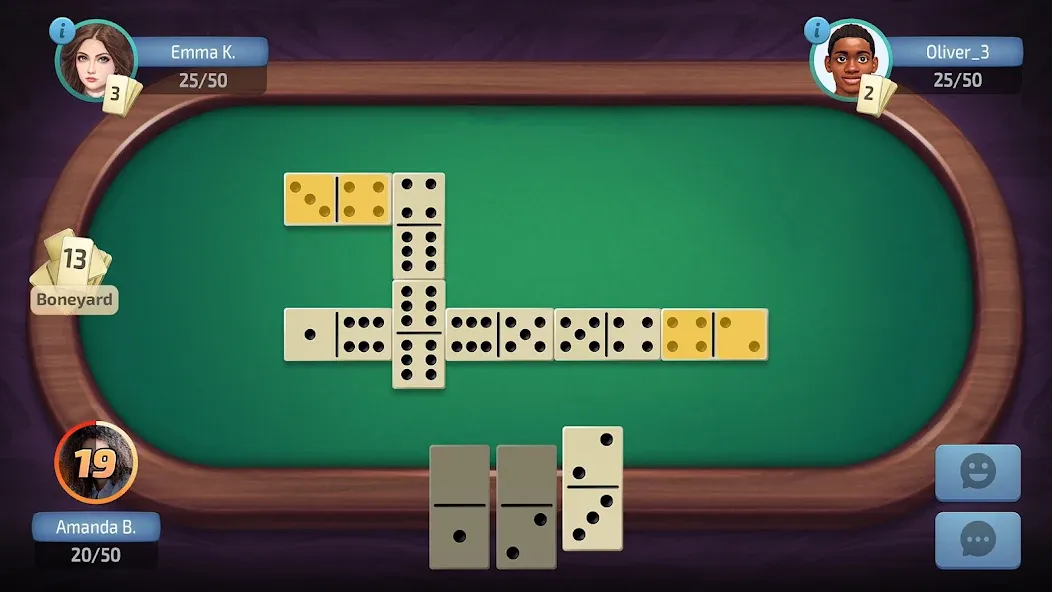 Domino - Dominos online game [МОД: Меню, Бесконечные монеты и Открытые уровни] Screenshot 5