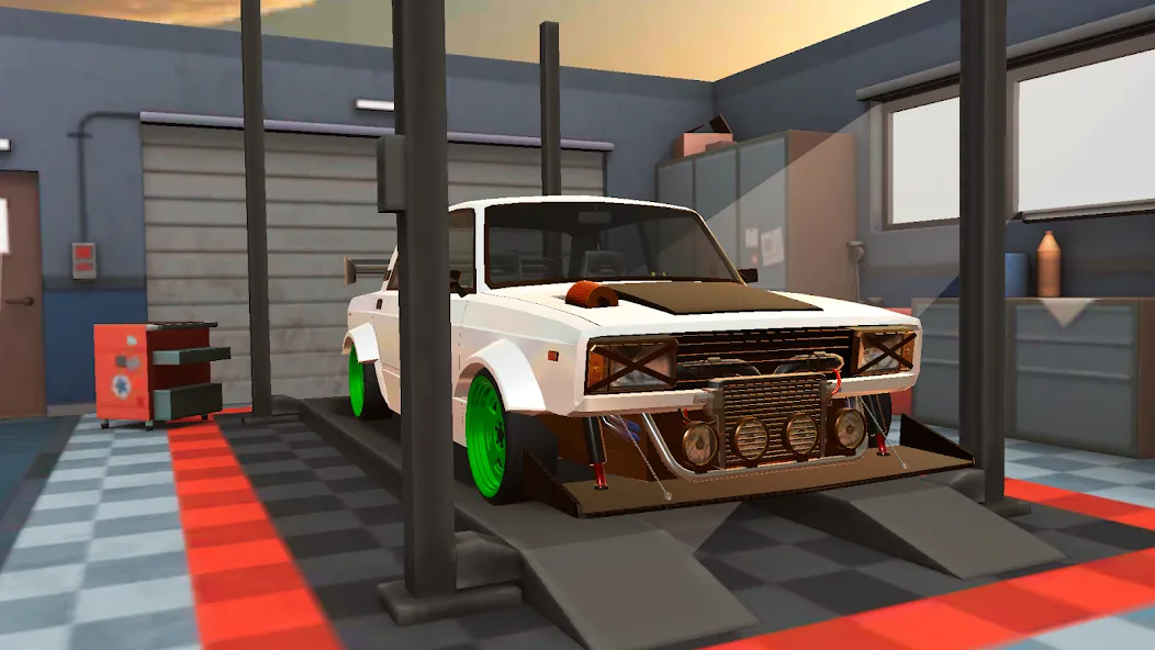 Turbo VAZ: Traffic Racer [МОД: Много монет, Открытые уровни и Мега MOD] Screenshot 1