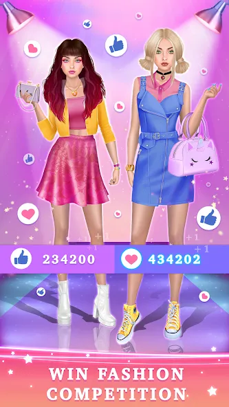 BFF Makeover - Spa & Dress Up [МОД: Много монет, Открытые уровни и Мега MOD] Screenshot 3