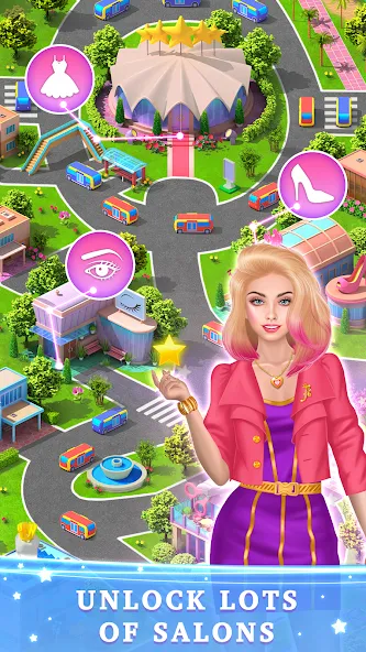 BFF Makeover - Spa & Dress Up [МОД: Много монет, Открытые уровни и Мега MOD] Screenshot 5
