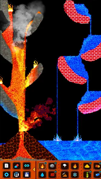SandBox: Powder Simulator [МОД: Бесконечные деньги, Монеты и Мега MOD] Screenshot 3