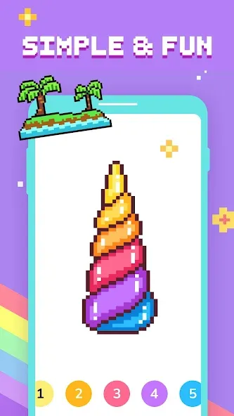 Paint by Number - Pixel Art [МОД: Много денег, Монет и Все открыто] Screenshot 2