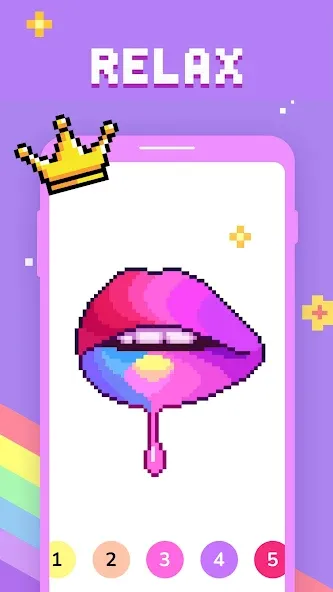 Paint by Number - Pixel Art [МОД: Много денег, Монет и Все открыто] Screenshot 4