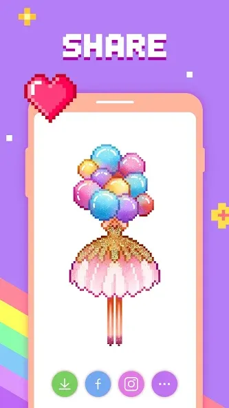 Paint by Number - Pixel Art [МОД: Много денег, Монет и Все открыто] Screenshot 5