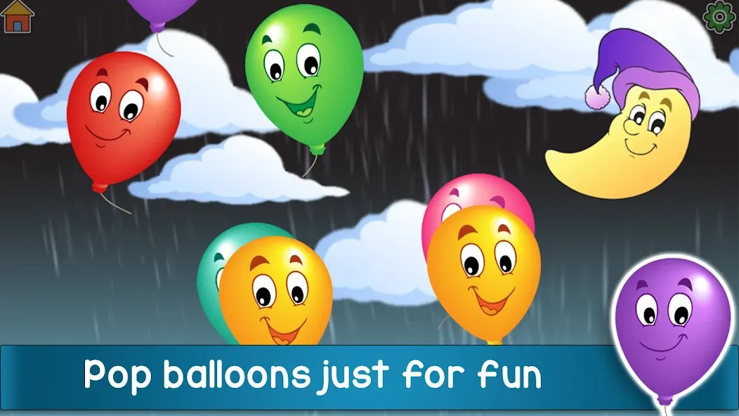 Kids Balloon Pop Game [МОД: Много денег, Монет и Все открыто] Screenshot 2